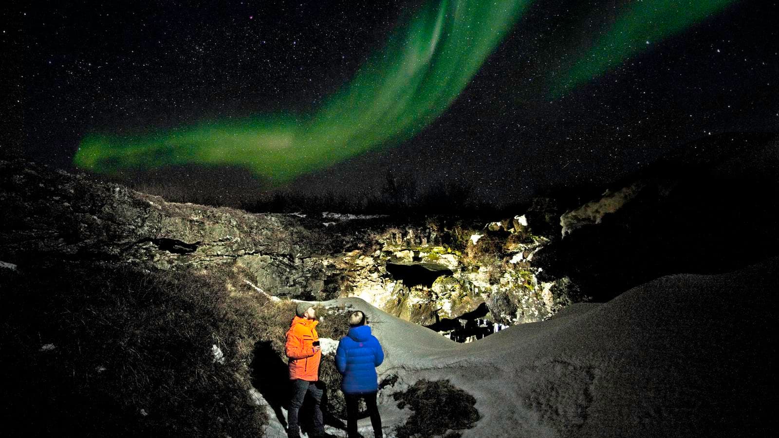 Winter in Iceland: Waterfalls & Aurora Nights, a tour by G Adventures